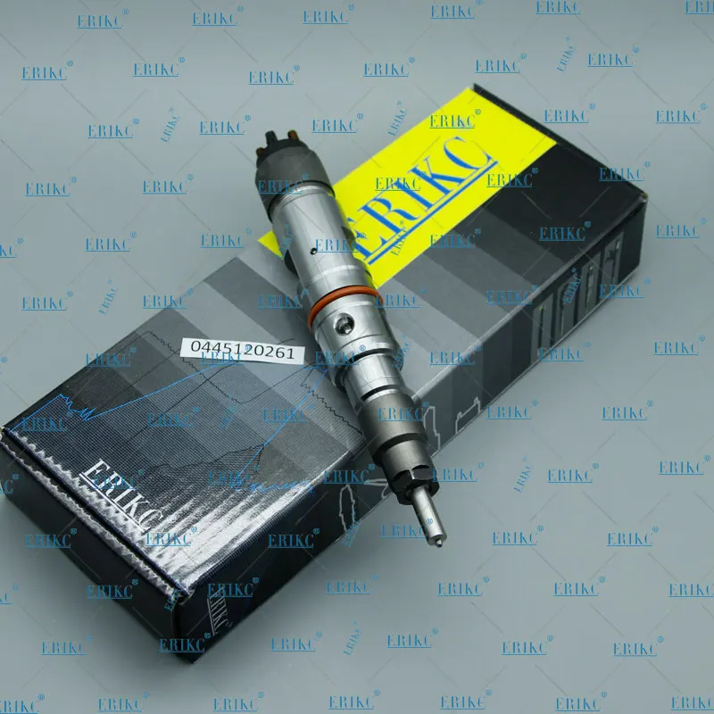 0445120261 ERIKC 0 445 120 261 Injector 0445 Fuel Pump Dispenser Inyector 0445B29029 for WEICHAI WP7 610800080073 | Автомобили и
