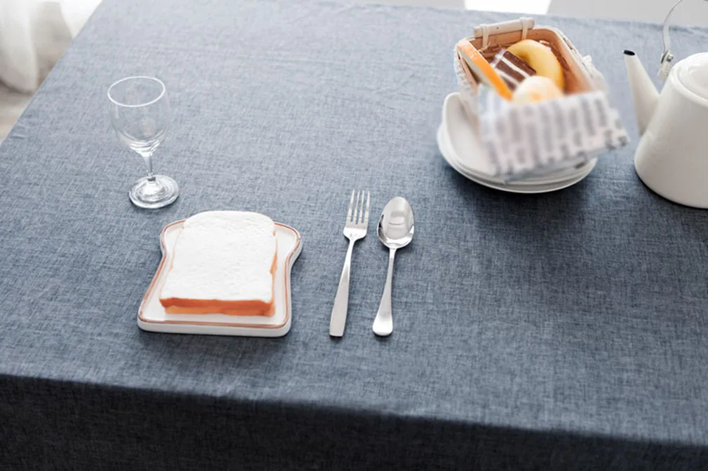 YO HOOM Minimalist Nordic Striped Waterproof Tablecloth Mediterranean Style Tea Table Cloth Kitchen Restaurant Coffee | Дом и сад