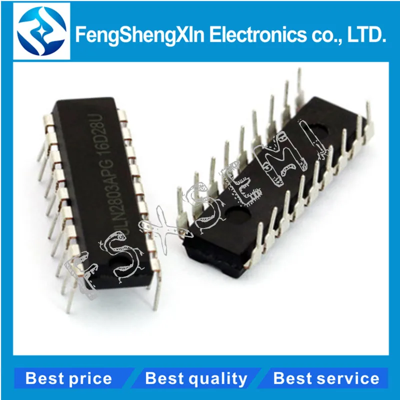 100 шт./лот Новинка ULN2803APG DIP-18 ULN2803AP ULN2803A ULN2803AN транзистор Дарлингтона матрица IC |