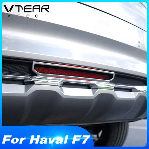 Vtear для Хавейл Ф7 Haval F7 F7X задние стоп-сигналы крышка хромированный Стайлинг внешние части рамы полосы украшение автомобильный Стайлинг Аксессуары