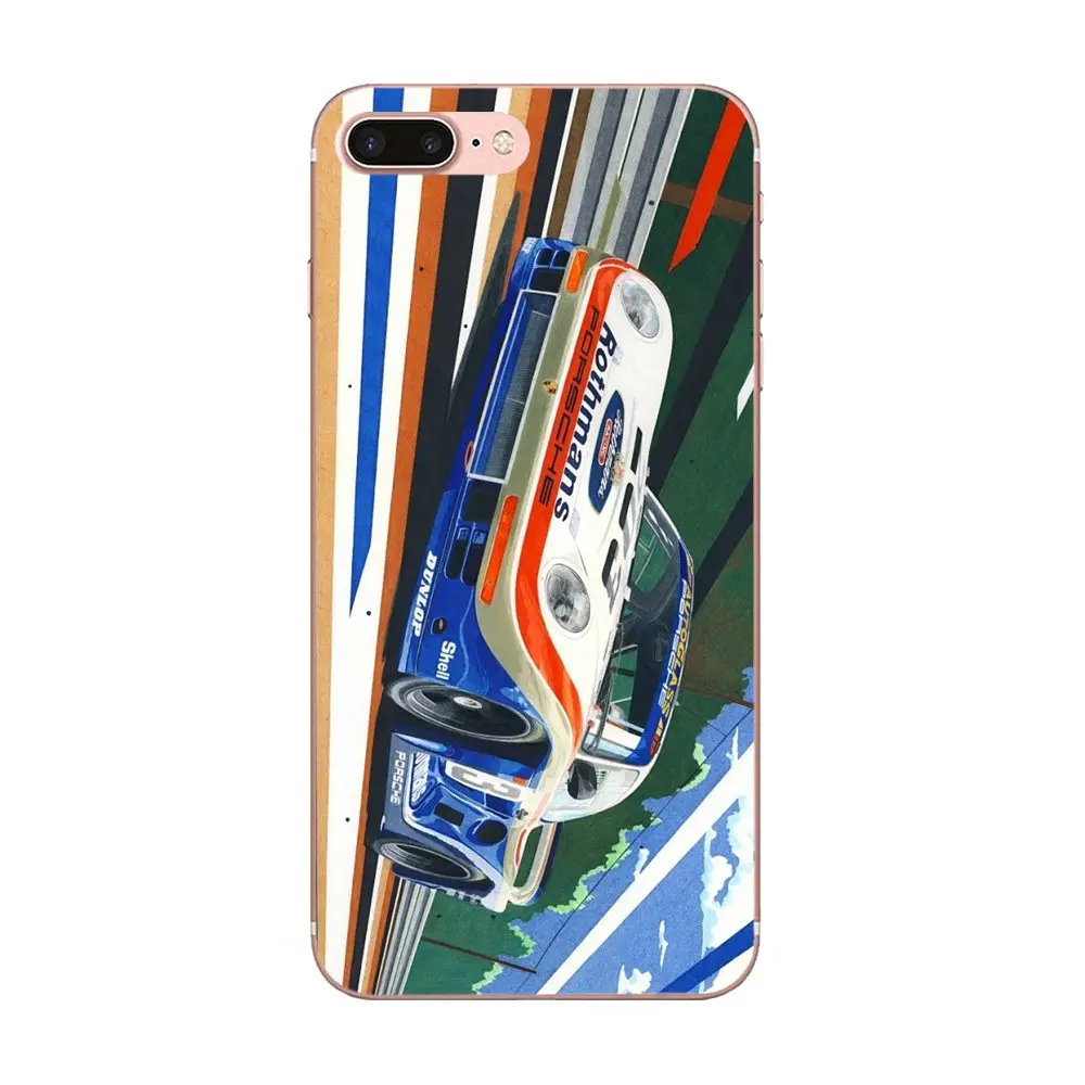 Martini гонки цвета для Apple iPhone X XS Max XR 4 4S 5 5C 5S SE 6 6S 7 8 Plus Прозрачный чехол