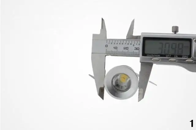 Светодиодный мини 1 Вт 3 потолочный светодиодный светильник встраиваемый Мини