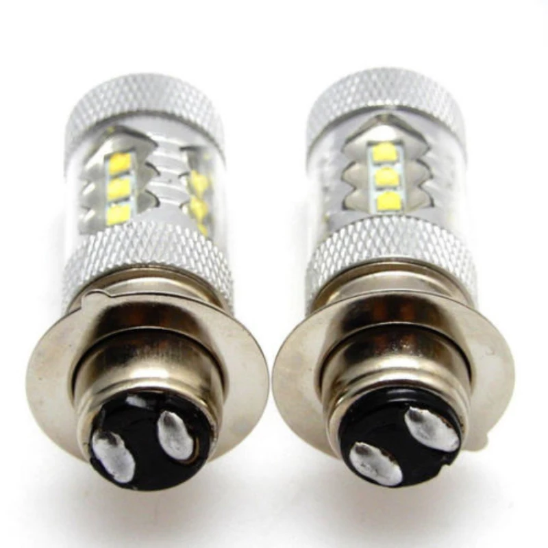 Pair Of 80W LED Head Light Bulbs 600lm For Motorcycle Substantial Efficient | Автомобили и мотоциклы