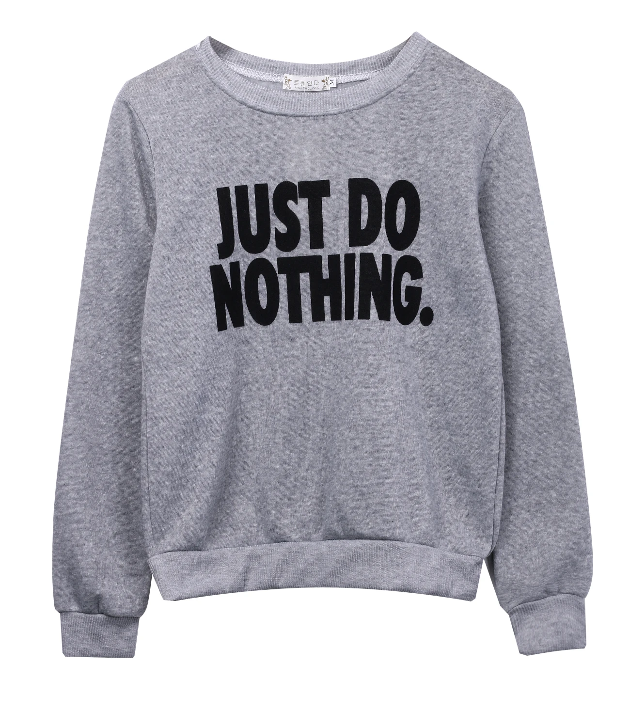 Новый стильный женский свитер с длинным рукавом Повседневный пуловер без