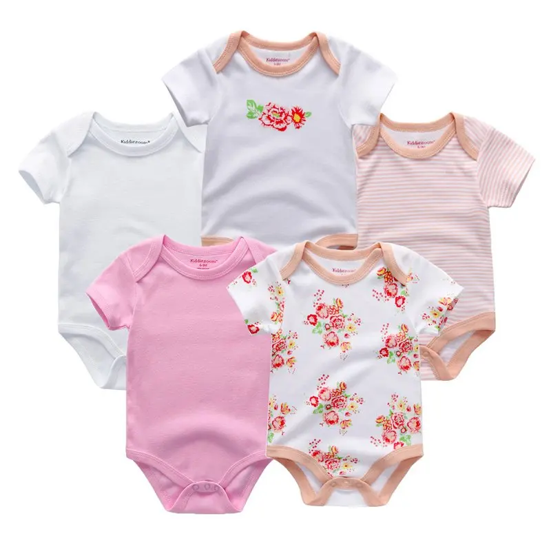 baby clothes66 Высокое качество, детский комбинезон с коротким рукавом из хлопка, с o-образным вырезом 0-12м, одежда для новорожденных мальчиков и девочек, комплекты Детской одежды платье для девочки боди одежда для новорожденных - Цвет: baby clothes66