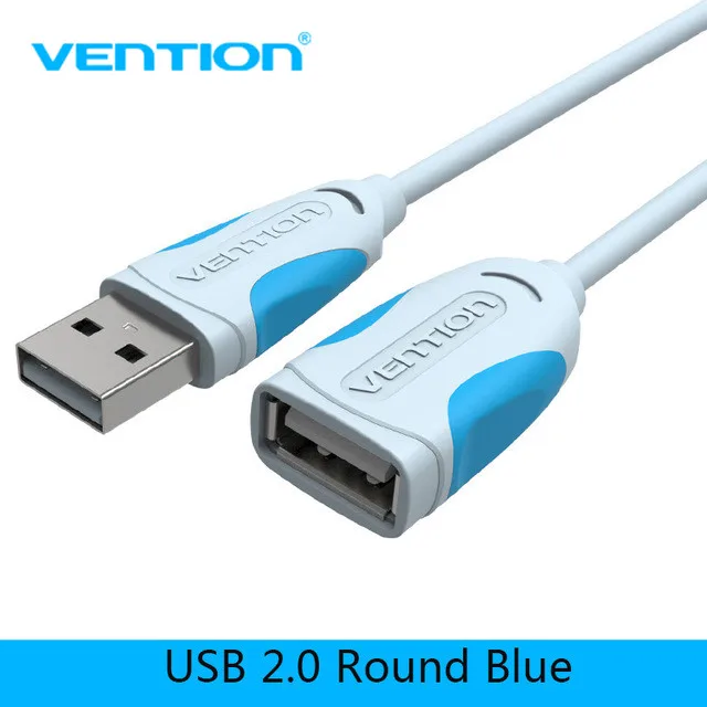 Vention USB 2 0 раздвижной кабель 1 м 3 провод Папа-мама расширение передачи данных usb для