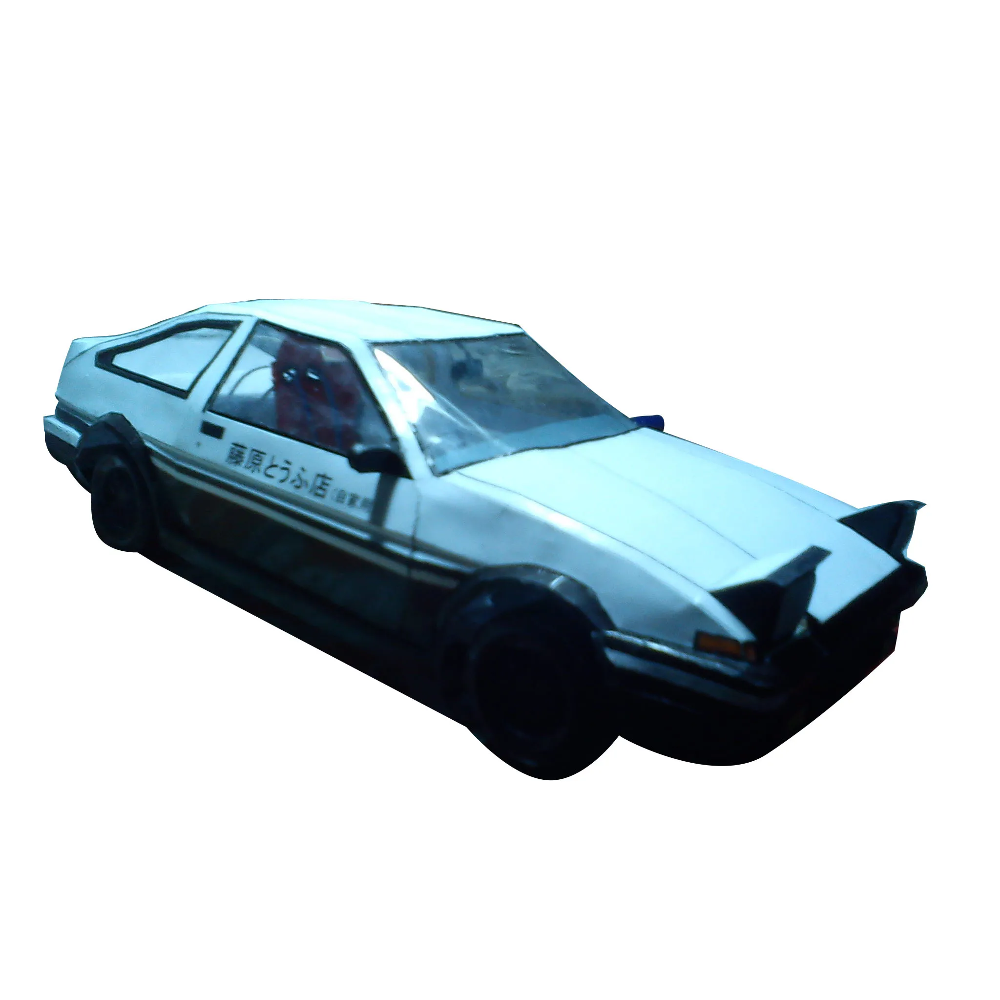 

Бумажная модель для сборки пазлов AE86 в масштабе 1:20