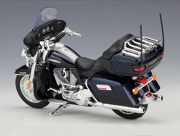 Maisto 1:18 2013 FLHTK ELECTRA GLIDE Ультра ограниченный темно-синий Diecasts модель Коллекция велосипедов с коробкой