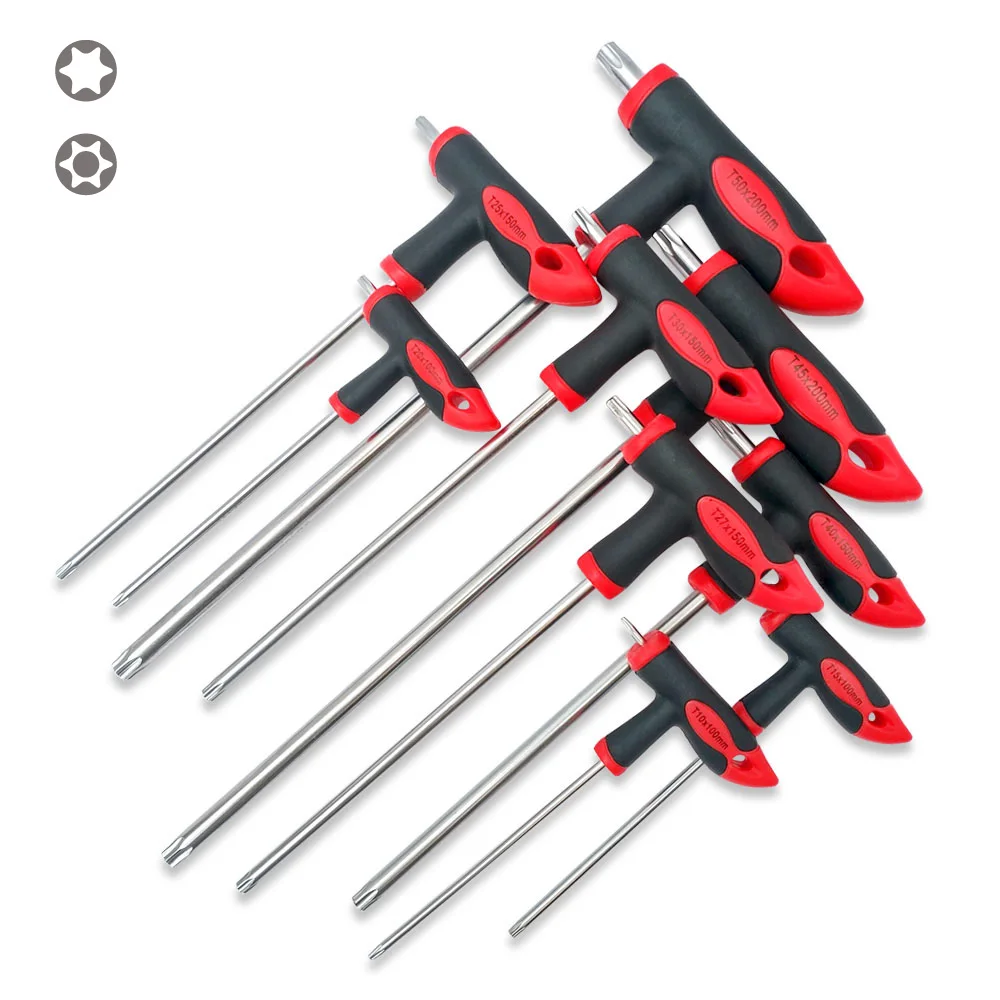 Набор отверток Torx набор с шестигранным ключом T10 T15 T20 T25 T27 T30 T40 T45 T50 S2|Гаечный ключ|