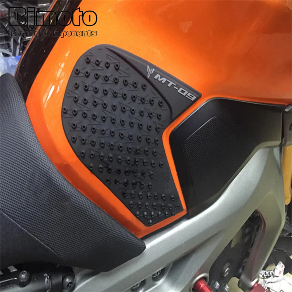 

BJMOTO MT09 Motorcyle Accessories MT 09 Motorbike 3M Tank Traction Pad Side Gas Knee Grip Protector For Yamaha MT-09 2014-2018
