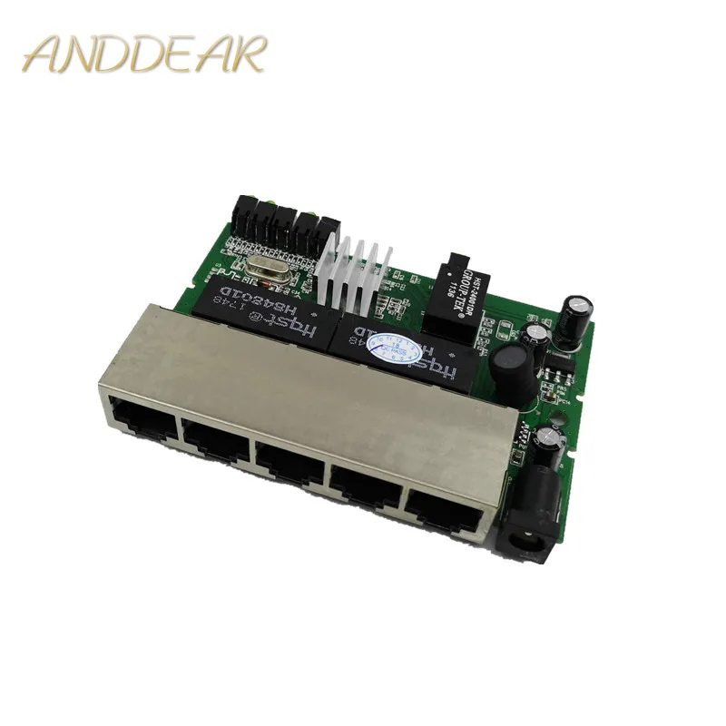 OEM 5-портовый гигабитный модуль коммутатора Ethernet самая дешевая сетевая