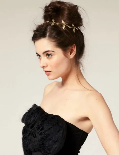 Новое поступление зажим для волос в форме листка повязки на голову шпилька