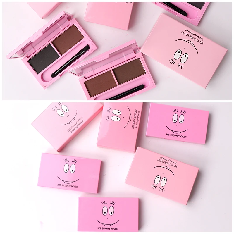 3CE Eunhye House бренд EyesMakeup карандаш для бровей 2 цвета долговечный легко носить натуральные глаза двухцветная пудра для бровей
