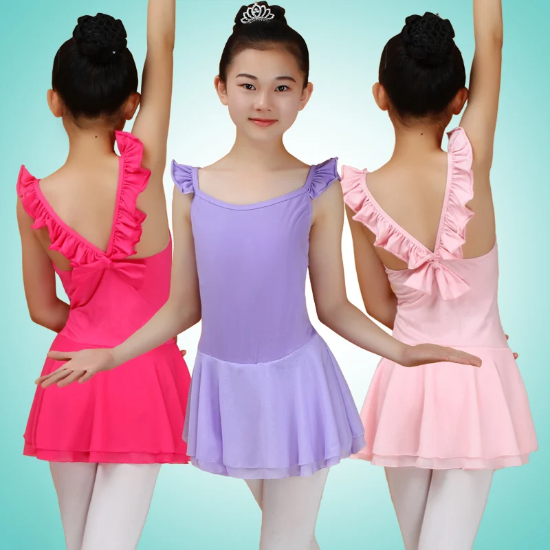 Балетное платье пачка для девочек фиолетовое/розовое гимнастики 2016|ballet dress|girls