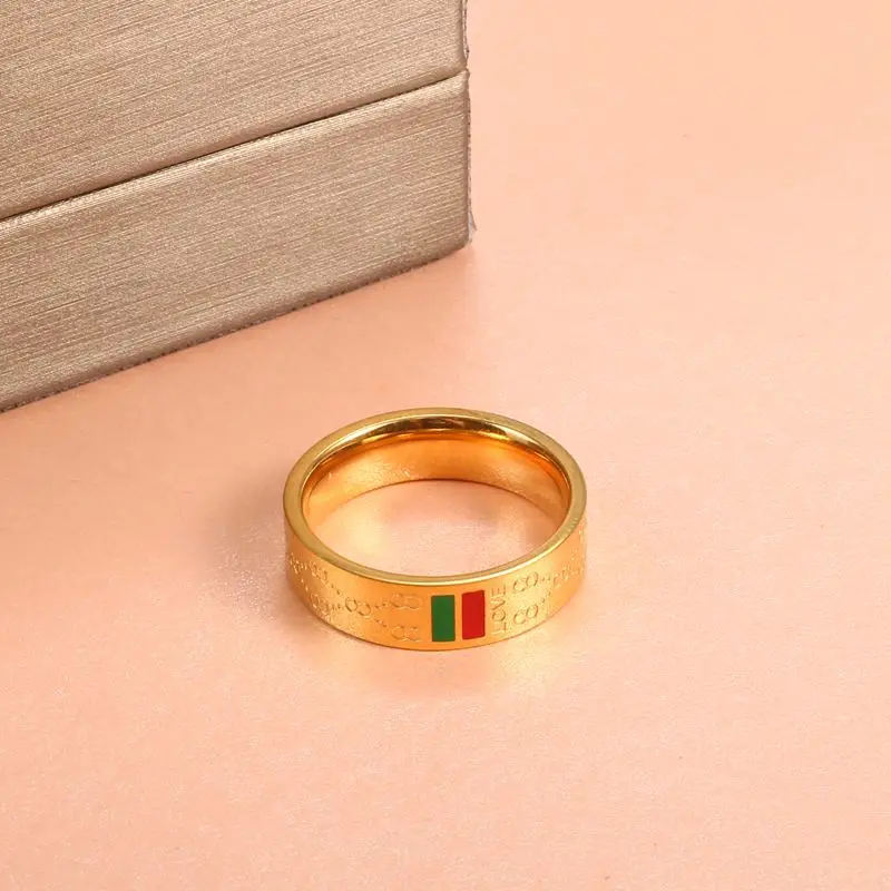 Кольца из нержавеющей стали для женщин и мужчин классическое обручальное кольцо