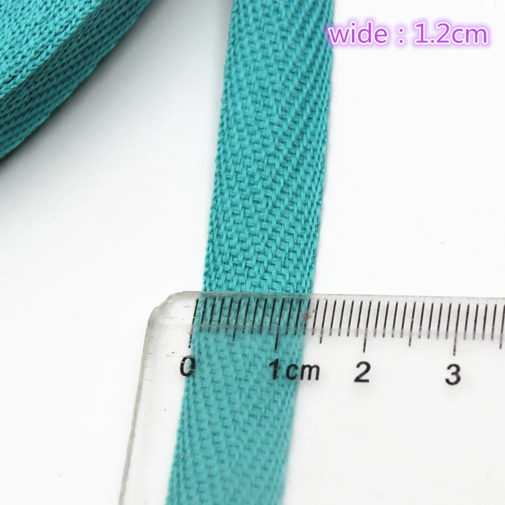 Декоративная лента из 100% хлопка 12 мм 50 м/лот|webbing ribbon|ribbon for weddingribbon ribbon |