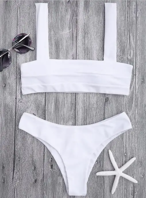 

10 Plain Color Bandage Women Sexy Swimwear Holiday Female Bathing suit Beach wear Push up bikini set Triangle Swimsuits