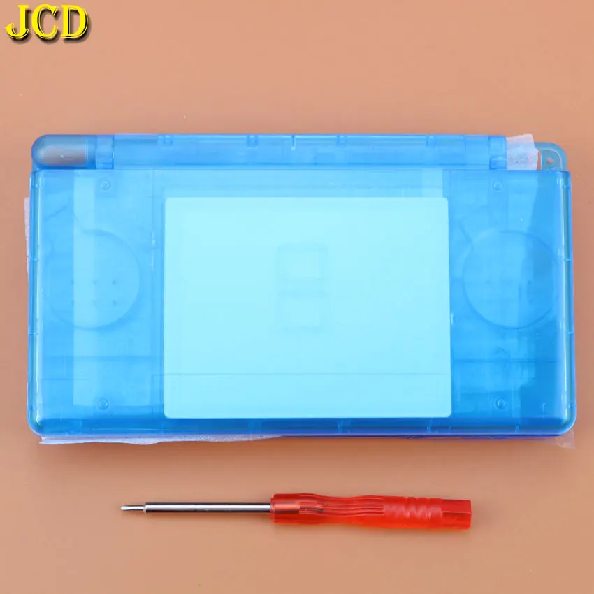 JCD 1 шт полный игровой защитный чехол s корпус крышка комплект с отверткой для kingd DS Lite NDSL Ремонт Замена оболочки Чехол