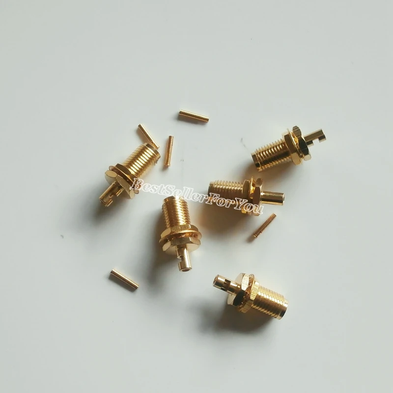 5 шт. гнездовой разъем SMA для пайки кабеля RG178 RG196 RF соединитель|bulkhead connector|l connector |