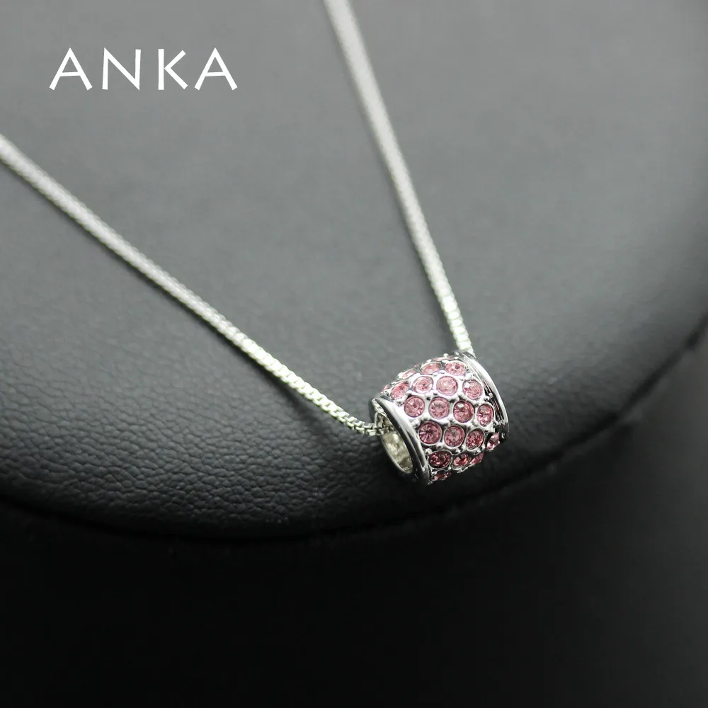 Распродажа 2020 ожерелье с подвеской в виде барабана со стразами модная женская