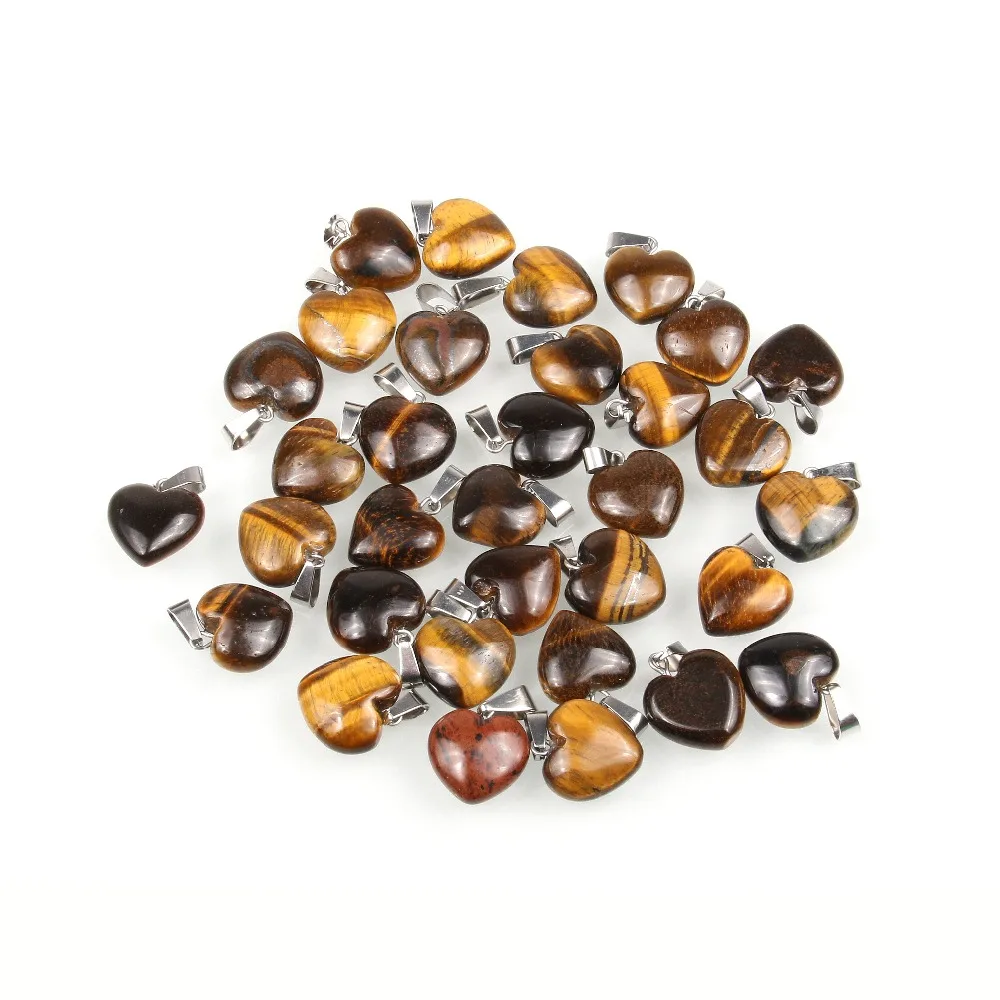 Опт камень кулон подвески в виде сердца опал/малахитовые Подвески Для