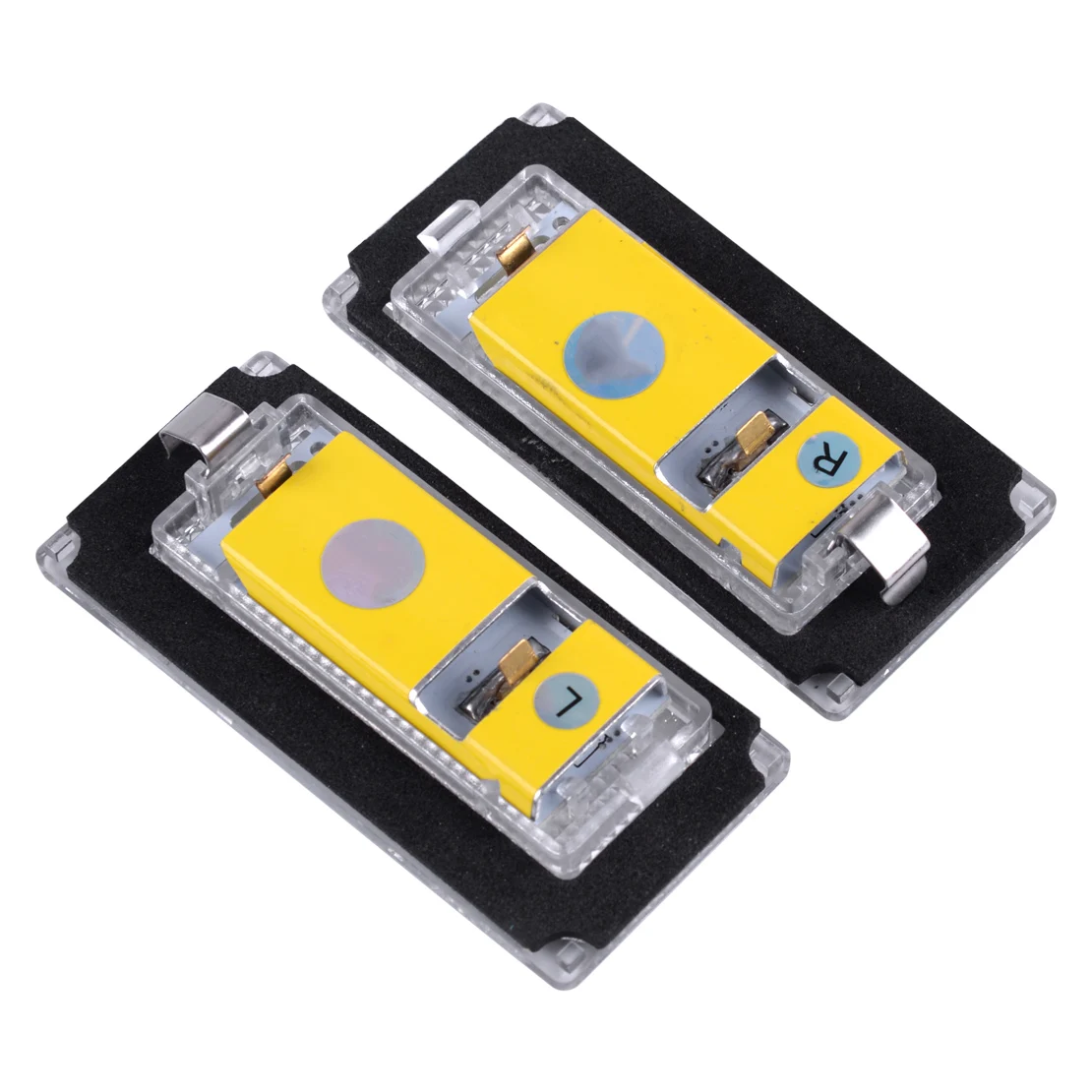 

2pcs Car 12V 3W LED Number License Plate Lights Lamp White PVC Bulb Accessory Fit For BMW Mini Cooper R50 R52 R53 2004 2005 2006