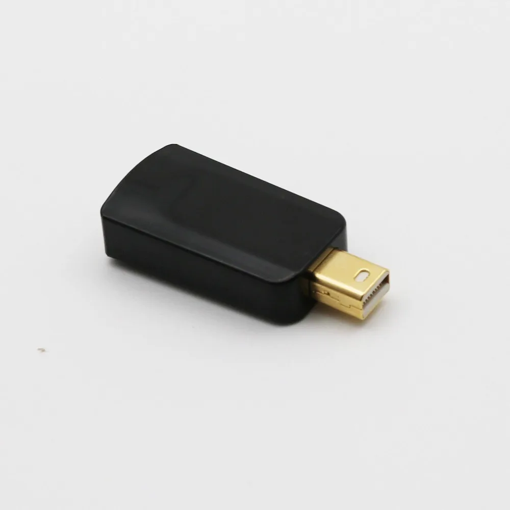 1x Mini Display Port DP Male to HDMI Female AV Audio Converter Adapter For Macbook Black |