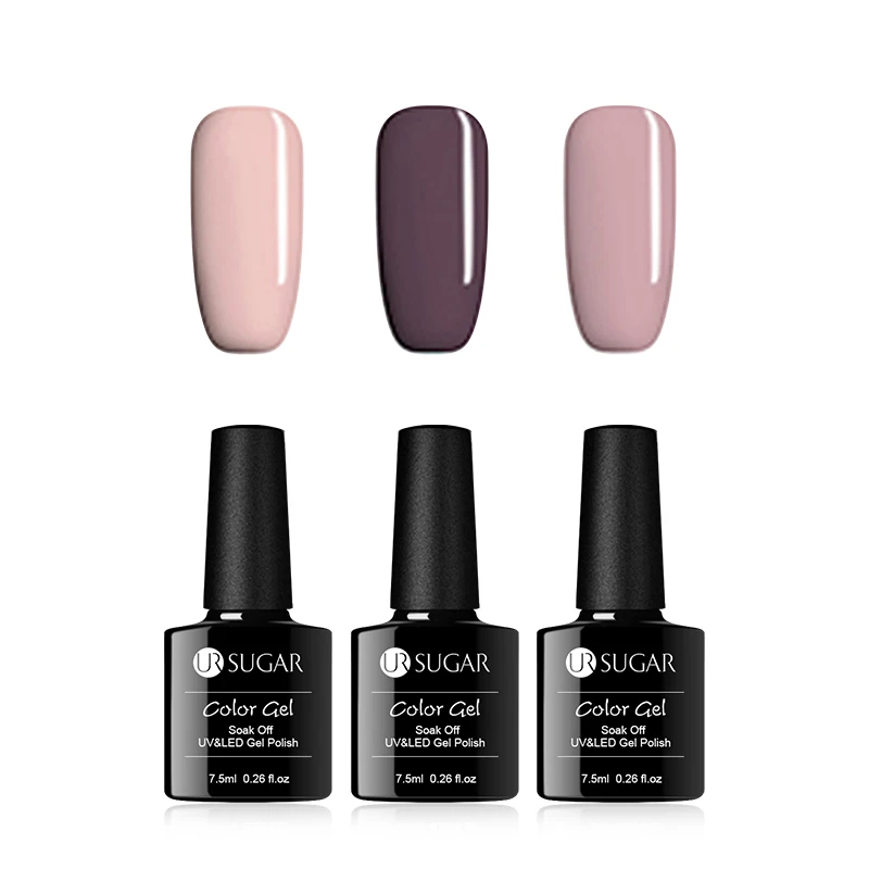 Set 2 Ur Sugar 6 шт./лот 7,5 мл УФ Магнитный Гель-лак для ногтей термальный меняющий цвет впитывающийся Гель-лак для маникюра Гель-лак для ногтей - Цвет: Set 2