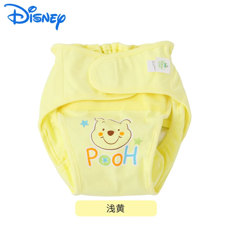 Disney детская хлопковая Регулируемая Одежда Подгузники Многоразовые Детские тренировочные штаны детские шорты Нижнее белье Подгузники детские тканевые подгузники