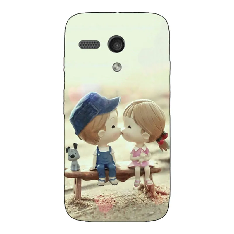 ZX46 ТПУ чехол для Motorola Moto G XT1028 XT1032 XT1031 окрашенный чехол для Moto G задний Чехол для телефона s мультяшный медведь Сова оболочка мягкий силиконовый - Цвет: ZX46