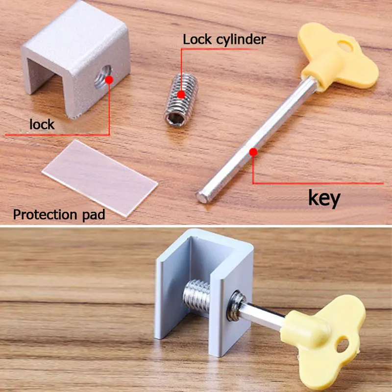 Window Lock home security protection for children Locker for babies locked up Window Stopper Anti-theft Locks Limiter
