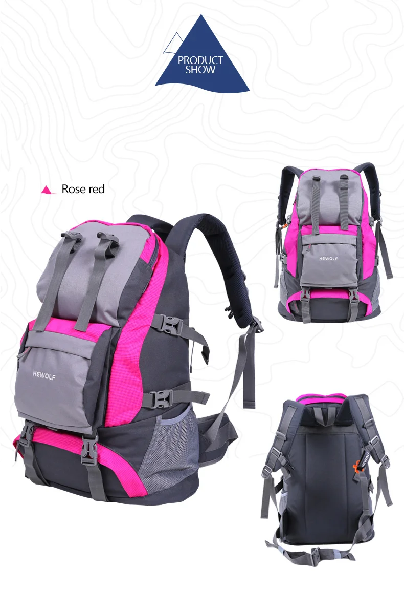 Hewolf 32L открытый спортивный рюкзак водостойкий походный альпинистский походный рюкзак мужской женский альпинистский треккинг дорожная сумка