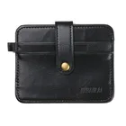 Новое поступление, модный мужской мини кошелек с застежкой, маленький кошелек из искусственной кожи, кошельки, клатчи, сумки с держателем для карт