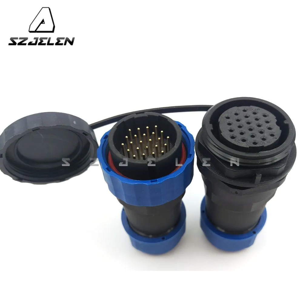 SD28TP-ZM, водонепроницаемый разъем 24pin, разъем провода к проводу, круглые разъемы, разъем питания устройства IP68