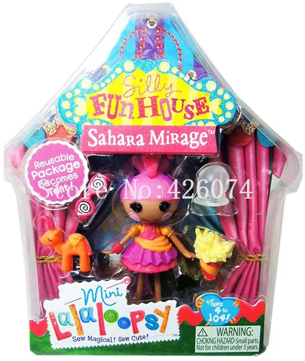 Модные Мини Lalaloopsy фигурки Куклы для девочек детские игрушки украшения детские рождественские подарки