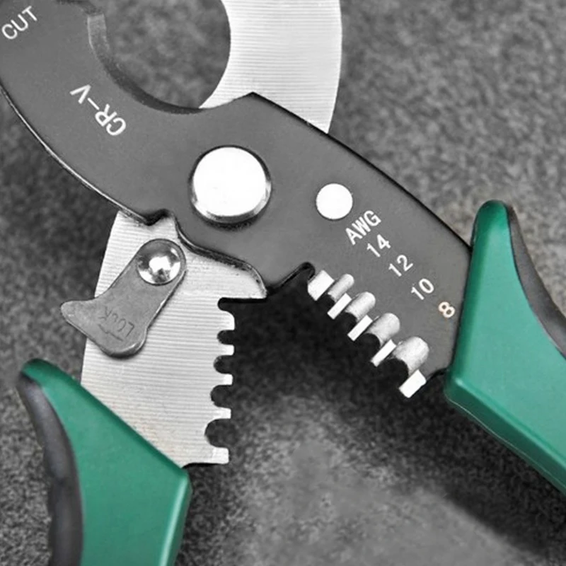 Инструмент 8 &quot зачистки проводов кабель резки ножничные иглогубцы резак 1.6 4.0 мм