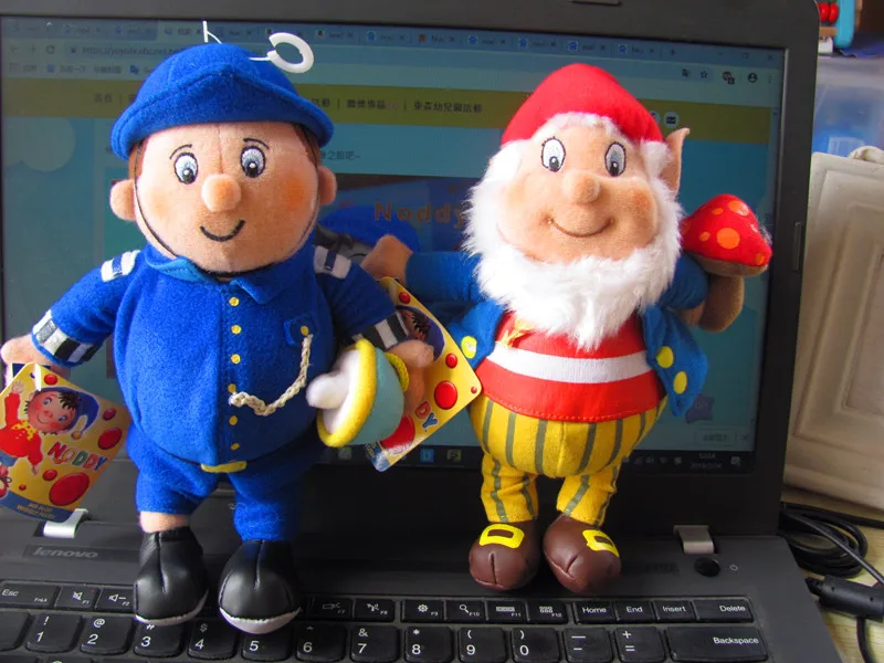 Noddy мягкая игрушка с большими ушами Пожарная служба 20 см плюшевая кукла