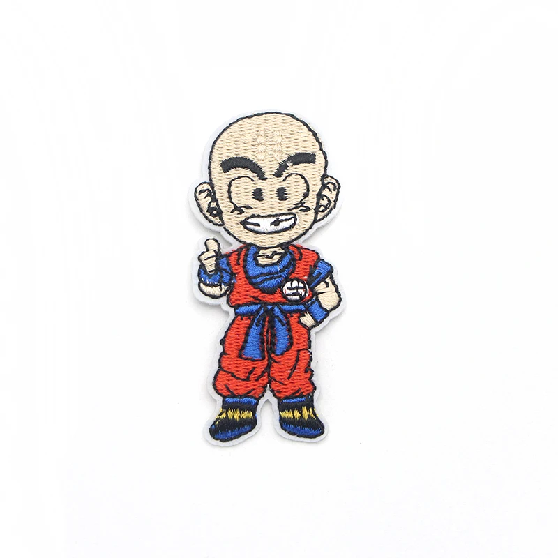 5 P2888 Dongmanli Dragon Ball Z вышитый значок аппликация швейная одежда джинсы аксессуары - Окраска металла: 5