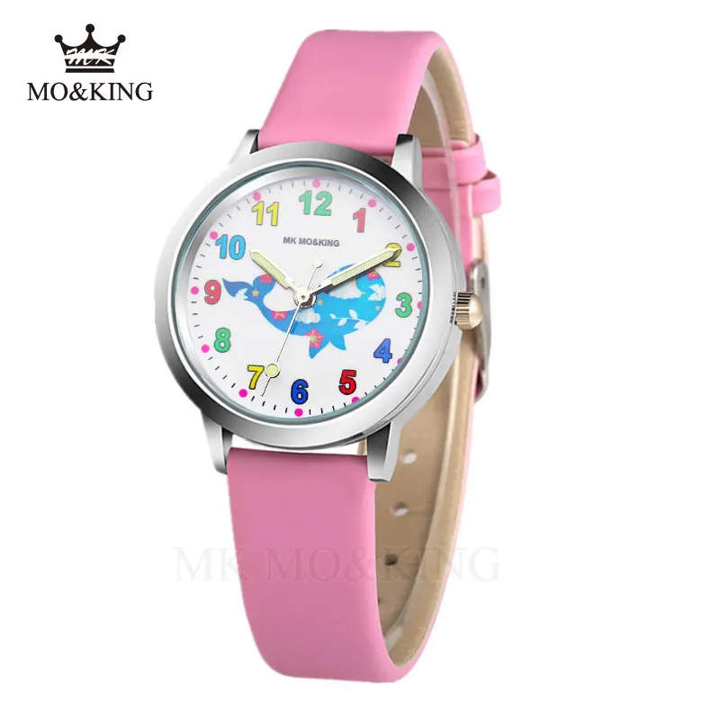 Новые крутые Модные Детские кварцевые наручные часы для мальчиков и девочек с
