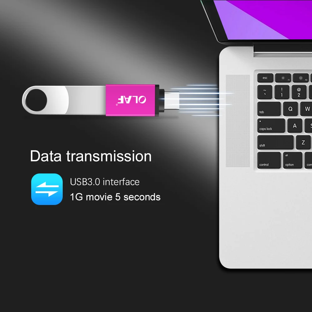 Адаптер OLAF USB Type C OTG адаптер Type-C штекер-гнездо USB3.0 конвертер для Xiaomi Macbook Nexus 5X 6P Google