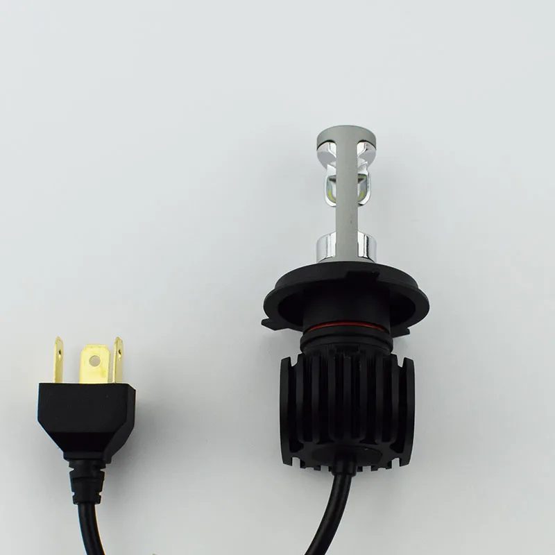 2 шт. Светодиодный точечный светильник CSP для автомобильных фар 50 Вт 8000 лм CREE H4 H7 H11