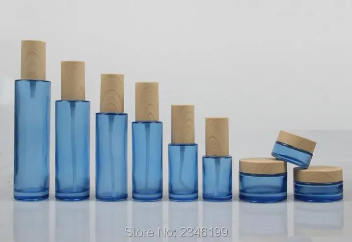 10 шт./лот высококлассная матовая стеклянная косметическая бутылка спрей пустая