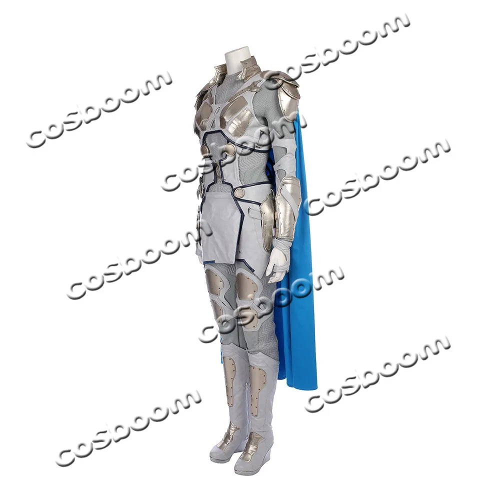 COSBOOM Thor Ragnarok костюм Валькирии для взрослых женщин Хэллоуин Карнавал Тор