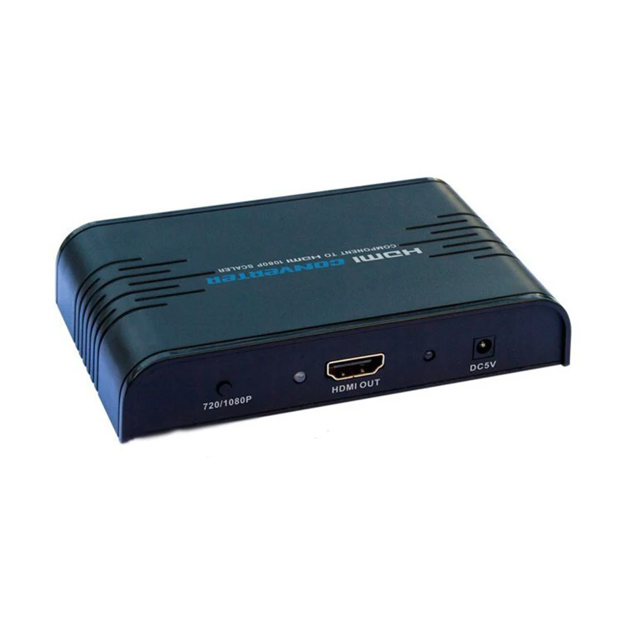 Новый компонент видео YPbPr в HDMI преобразователь коробка освещение и аудио R/L