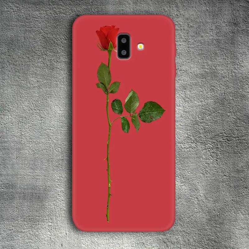 14 Цветной чехол для телефона с отверстиями для samsung Galaxy J4 J6 EU Plus, мягкие силиконовые Матовые чехлы для Galaxy J5 J7 Prime - Цвет: 14