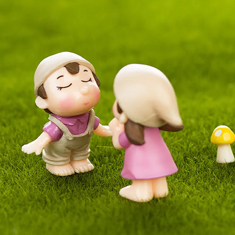 Милая миниатюрная кукла для девочек 4 шт. сказочный сад искусственные поделки