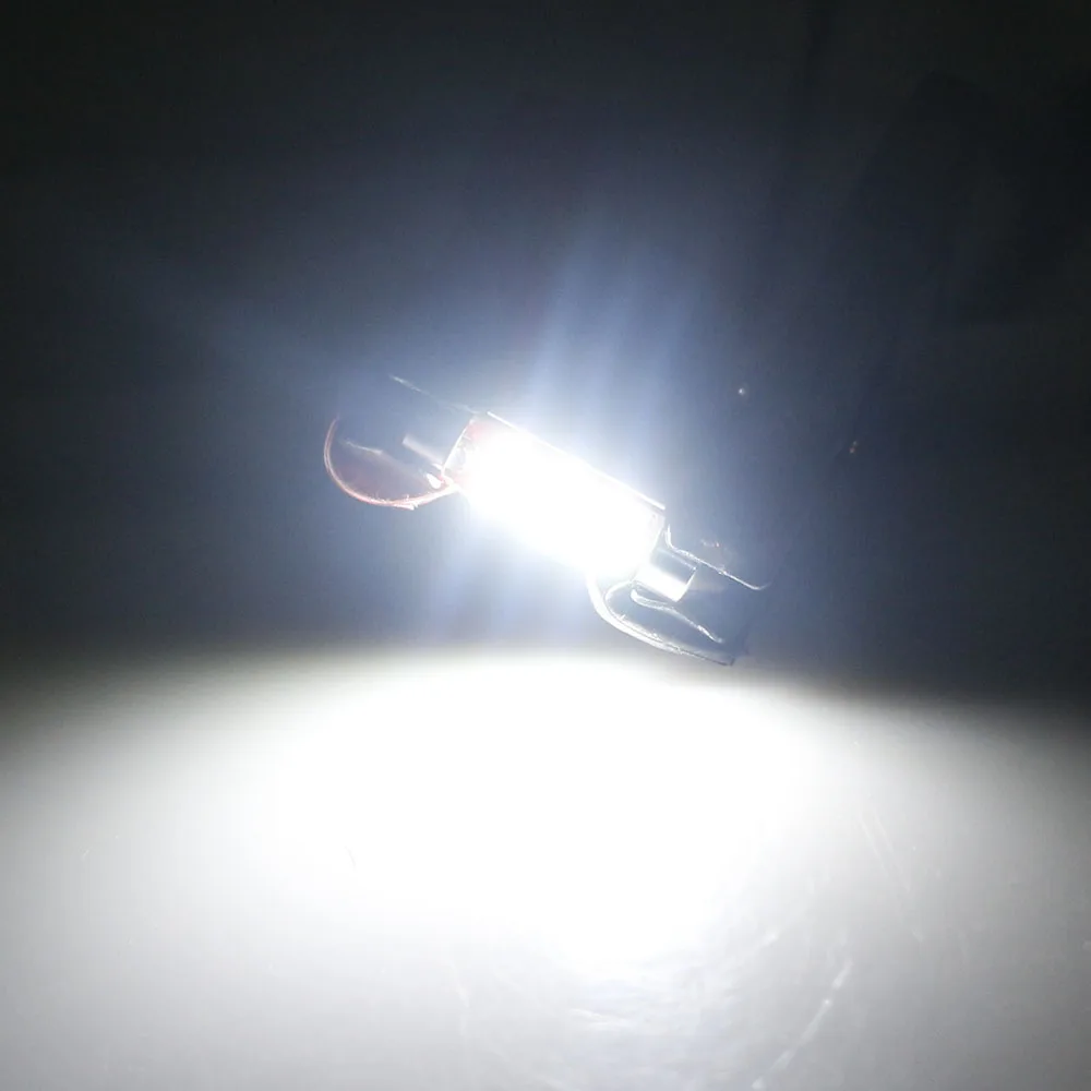 

GEETANS 10PCS LED C5W Auto Festoon Lamp 31mm 36mm 39mm 41mm C10W 4014-10/12 SMD Bulb CANBUS No Error Car Interior Light AE