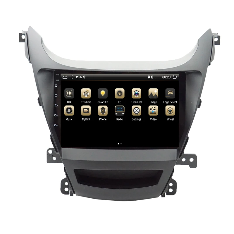 STAPON для hyundai elantra 2013 15 Android 8 1 2GBRAM Восьмиядерный автомобильный DVD MP5 мультимедийный
