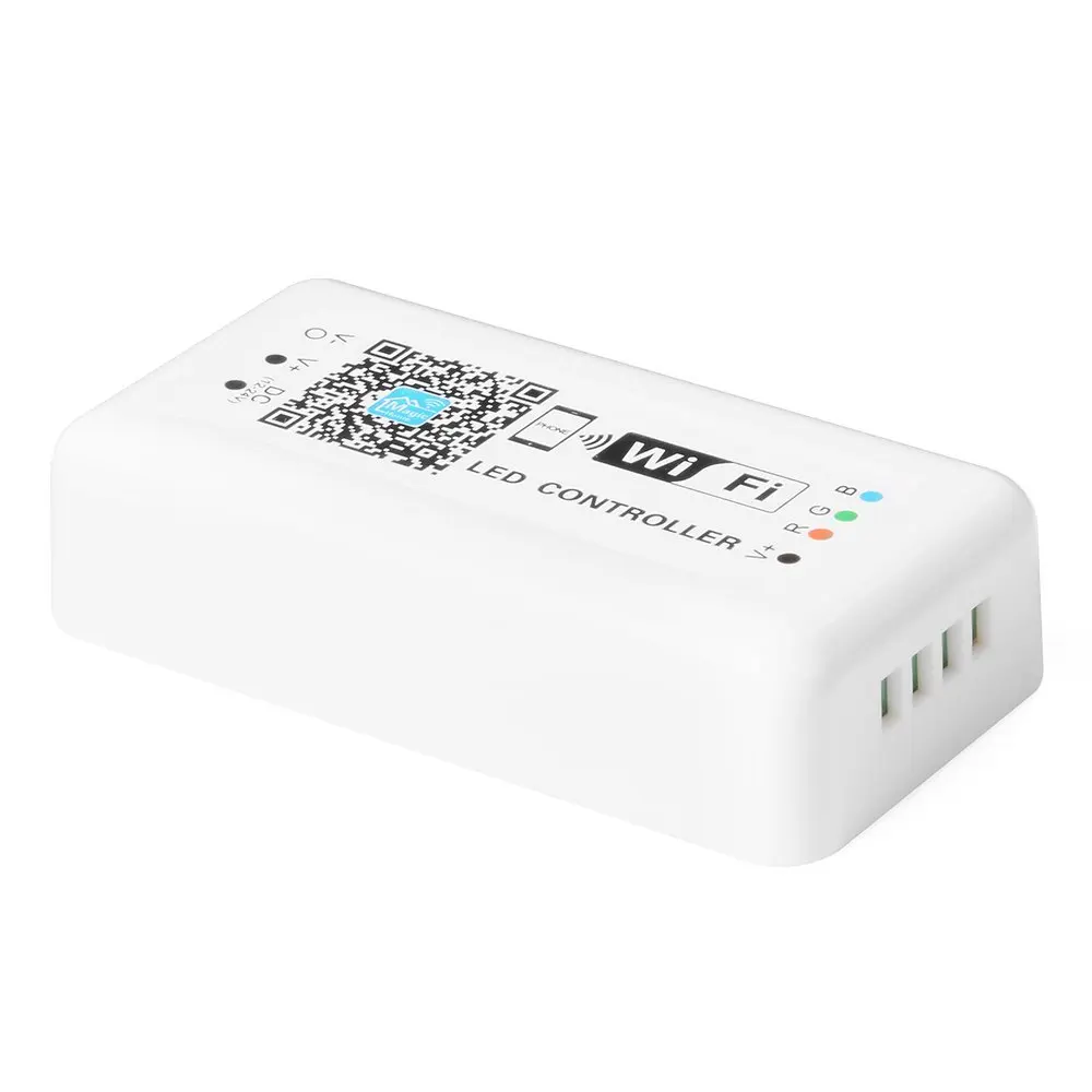 Миниатюрный светодиодный беспроводной смарт-контроллер RGB с Wi-Fi для светодиодной