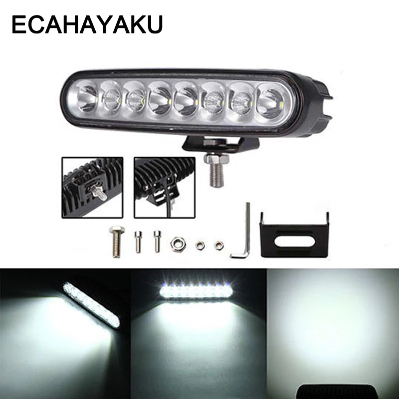 ECAHAYAKU 40 Вт Светодиодный рабочий светильник комбо 6 дюймов вездеход 4WD пикап 4X4
